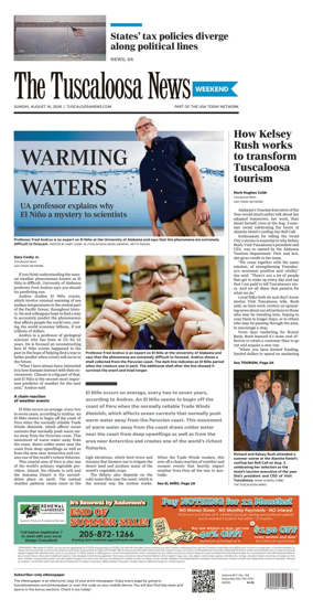 Cover of The Tuscaloosa News