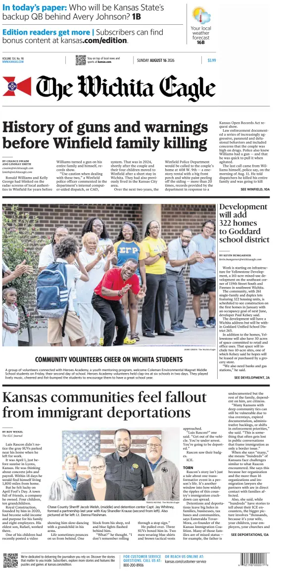 Cover of The Wichita Eagle (Sunday)