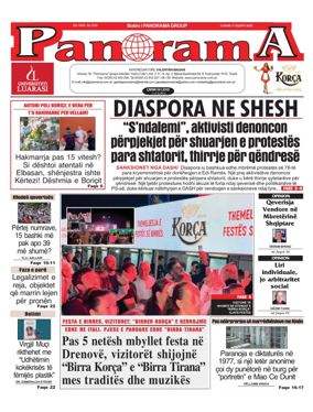 Cover of Panorama (Albania)