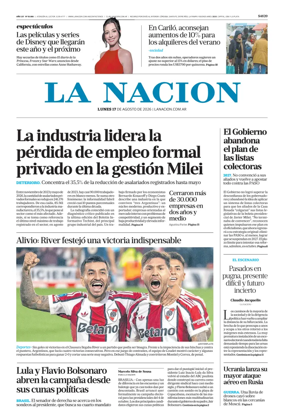 Cover of La Nacion