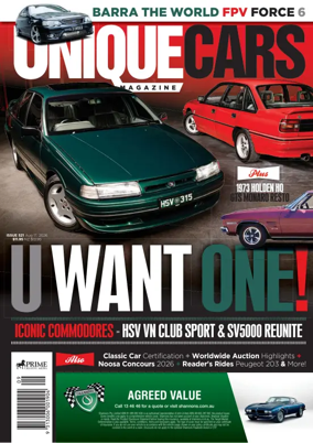 Cover of Unique Cars Australia
