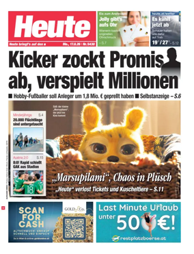 Cover of Heute - Wien Ausgabe