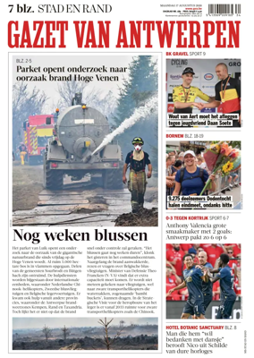 Cover of Gazet van Antwerpen Stad en Rand