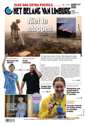 Cover of Het Belang van Limburg