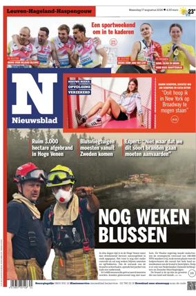 Cover of Het Nieuwsblad