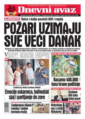 Cover of Dnevni avaz