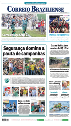 Cover of Correio Braziliense