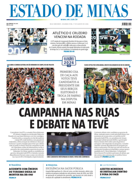 Cover of Estado de Minas (Brazil)