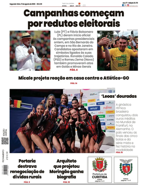 Cover of Folha de Londrina