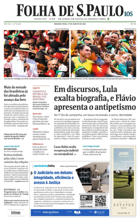 Cover of Folha de S.Paulo