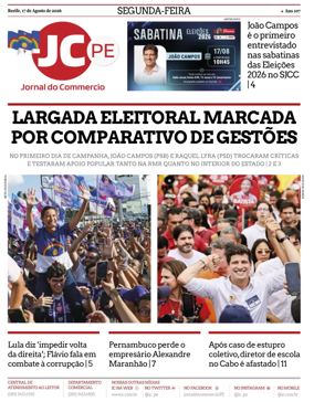 Cover of Jornal do Commercio