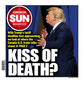 Cover of Edmonton Sun