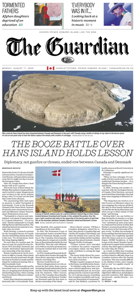 Cover of The Guardian (Charlottetown)