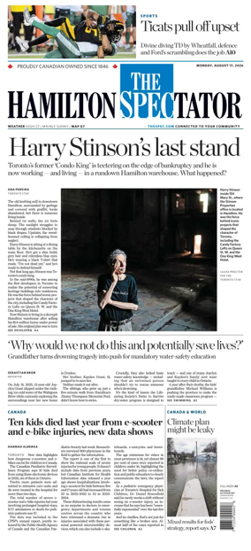 Cover of The Hamilton Spectator