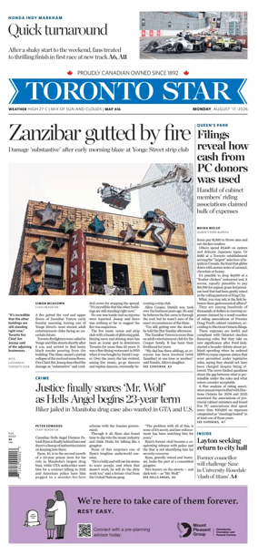 Cover of Toronto Star