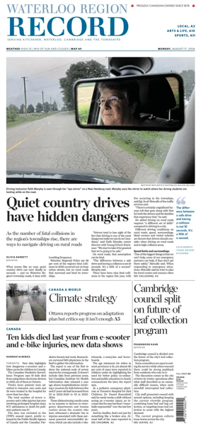 Cover of Waterloo Region Record