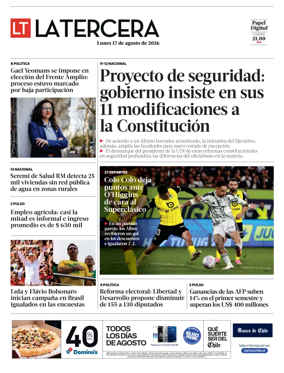 Cover of La Tercera