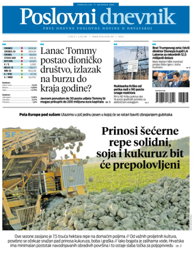 Cover of Poslovni Dnevnik