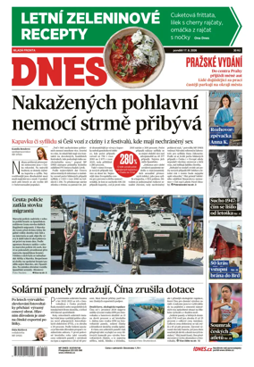 Cover of Dnes Prague Edition
