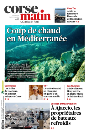 Cover of Corse Matin