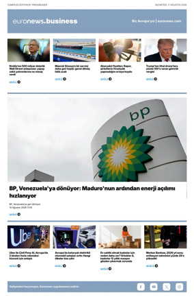Cover of Euronews Business (Turkish) Compiled Editions