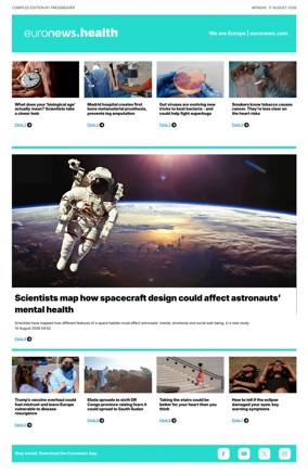 Cover of Euronews Health (English) Compiled Edition