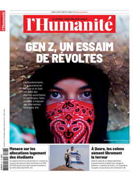 Cover of L'HUMANITE