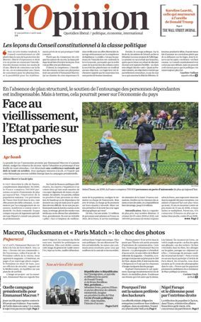 Cover of L'Opinion