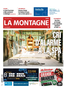Cover of La Montagne (Montlucon)