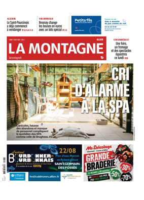 Cover of La Montagne (Moulins)