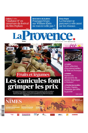 Cover of La Provence Arles