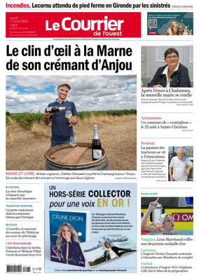 Cover of Le Courrier de l’Ouest (Cholet)