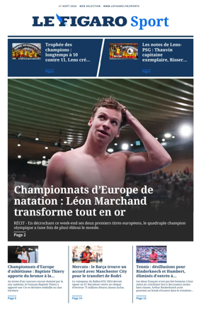Cover of Le Figaro Sport