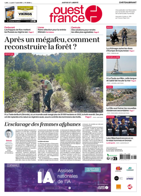 Cover of Ouest France (Chateaubriant)