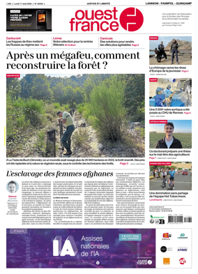 Cover of Ouest-France (Lannion / Paimpol / Guingamp)