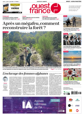 Cover of Ouest France (Nord-Finistere)