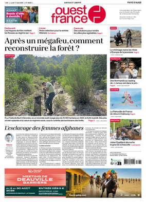 Cover of Ouest France (Pays d'Auge)