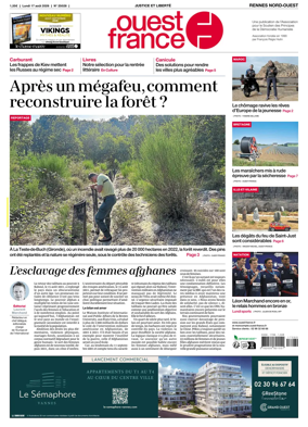 Cover of Ouest-France (Rennes Nord-Ouest)