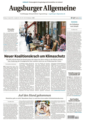 Cover of Augsburger Allgemeine (Ausgabe Stadt)