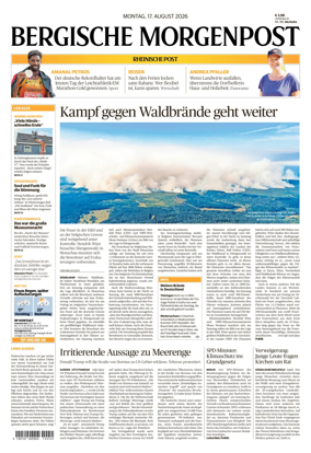 Cover of Bergische Morgenpost Wermelskirchen/Huckeswagen/Radevormwald