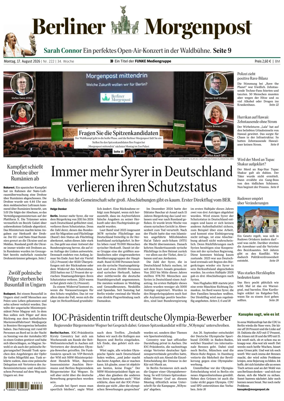 Cover of Berliner Morgenpost