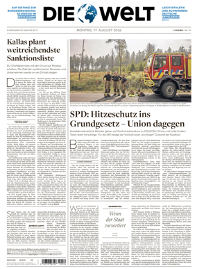 Cover of Die Welt