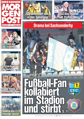 Cover of Dresdner Morgenpost