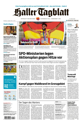 Cover of Haller Tagblatt