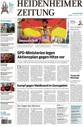 Cover of Heidenheimer Zeitung
