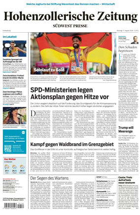 Cover of Hohenzollerische Zeitung