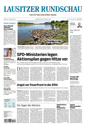 Cover of Lausitzer Rundschau