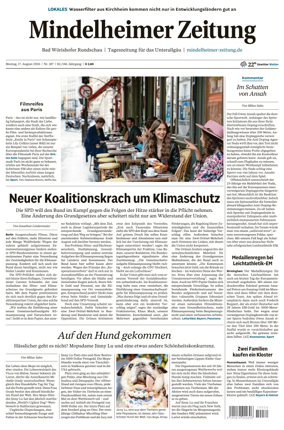 Cover of Mindelheimer Zeitung