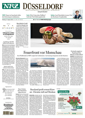 Cover of Neue Rhein Zeitung (Dusseldorf)