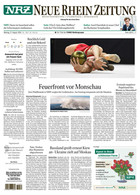 Cover of Neue Rhein Zeitung (Emmerich and Kleve)